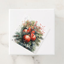 Charming Christmas Mistletoe Individuelle Name