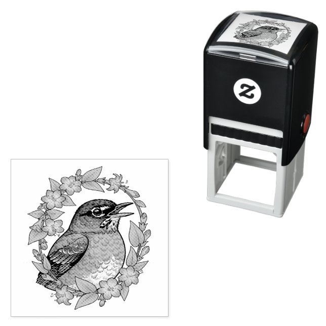 Charming Connecticut Bird With Mirabilis Permastempel (Beispiel)