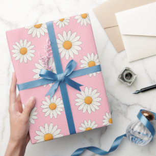 Charming Daisy Pattern - Blumengeschenk Geschenkpapier
