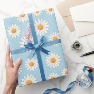 Charming Daisy Pattern - Blumengeschenk Geschenkpapier
