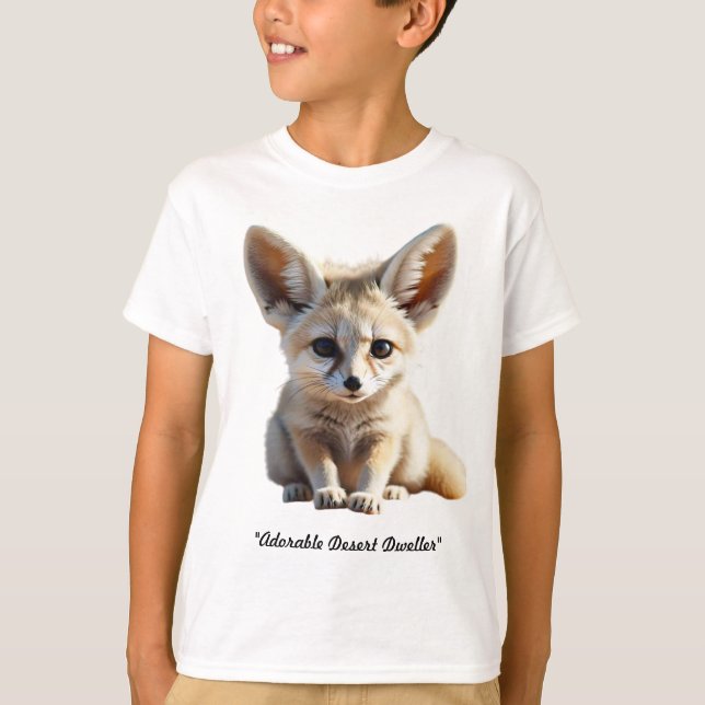 "Charming Desert Fox" T-Shirt (Vorderseite)