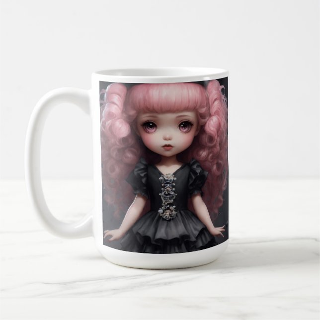 "Charming Doll Cup: Perfekt für Sammler" "Adora Kaffeetasse (Links)