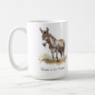 Charming Donkey Serenity, individuell Kaffeetasse