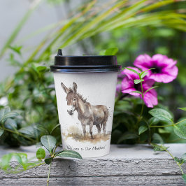 Charming-Eselsnähe, Brauch Pappbecher