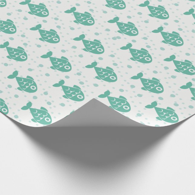 Charming Fish Geschenkpapier (Ecke)