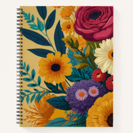 Charming Floral Notizbuch