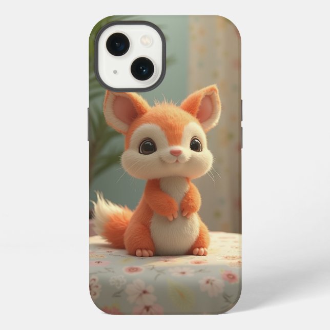 Charming Fox iPhone 13 Fall Hülle (Rückseite)