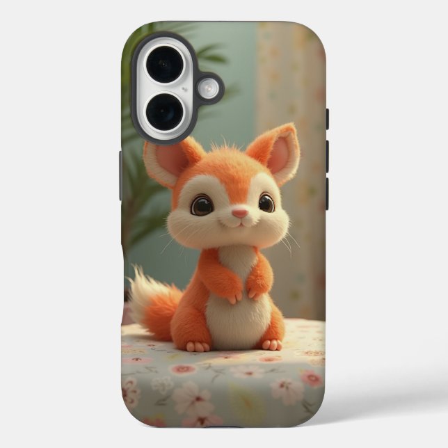 Charming Fox iPhone 16 Fall Case-Mate iPhone Hülle (Rückseite)