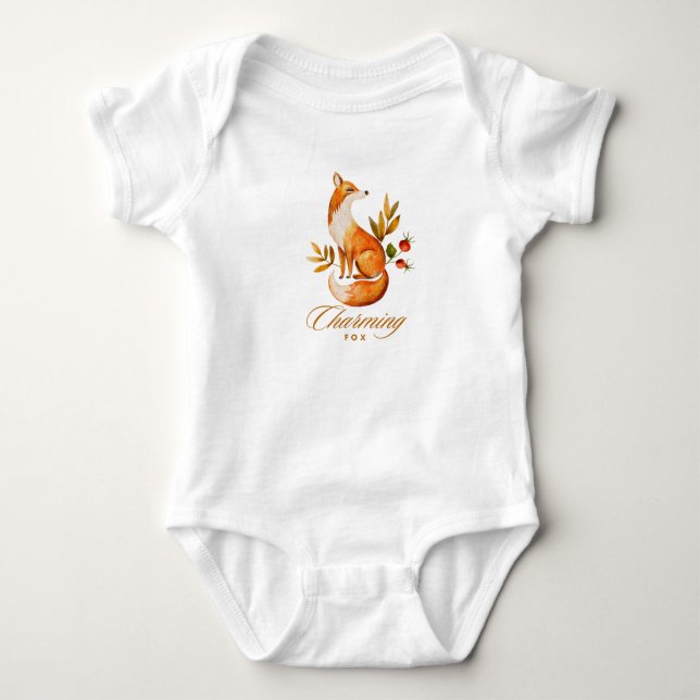 Charming-Fuchs Baby Strampler (Vorderseite)