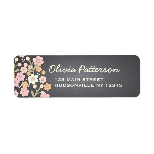 Charming Garden Blumenkronen Labels (Vorne)