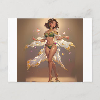 Charming Girl Postkarte