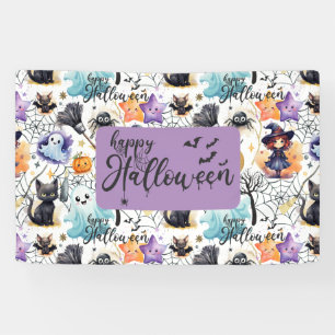 Charming Halloween Banner