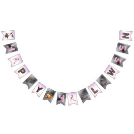 Charming Halloween-Party Hexenkürbis Wimpelkette