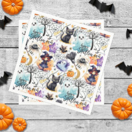 Charming Halloween Serviette