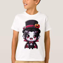"Charming Halloween Vampire Character" T-Shirt