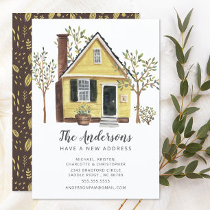 Charming House   Moving Announcement Einladung