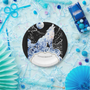Charming Kids' Wolf Geburtstag Pappteller