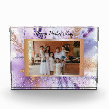 Charming Lavender II Anpassbare Paperweight