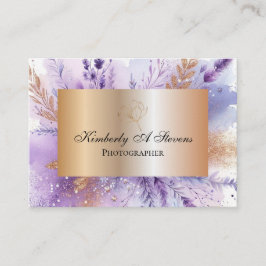 Charming Lavender II Mighty 3,5" x 2,5" Buskarte Visitenkarte