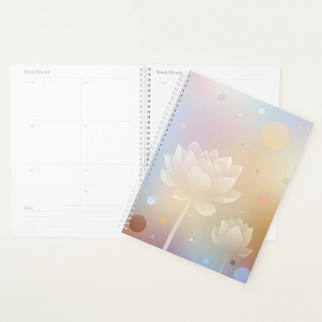 Charming Lotus Hardcover Planner Planer (Anzeige)