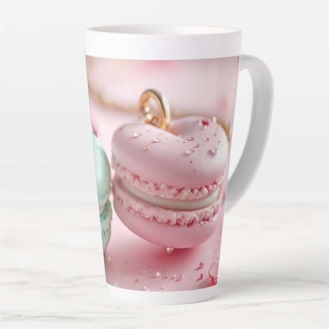 Charming Macaron-Themed Milchtasse (Rechte Ecke)