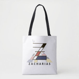 Charming Neoplasticism Style Monogram. Letter Z