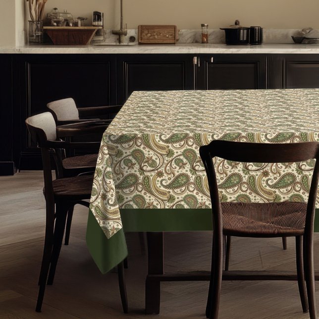 Charming Paisley Tablecloth - Earthy Boho Vibes Tischdecke (Charming Paisley Tablecloth – Earthy Boho Vibes)