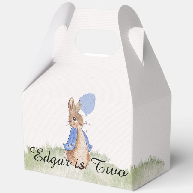 Charming Peter Rabbit Themed Party Geschenkschachtel (Vorderseite)
