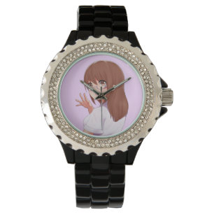 Charming Pink Girl's Watch - Spaß, stilvoll Armbanduhr