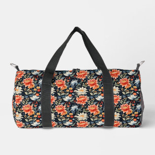Charming Ranya Floral Pattern-65293 Duffle Bag