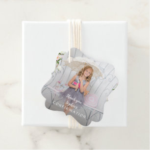 Charming Simple Girl Foto-Bestätigung Geschenkanhänger
