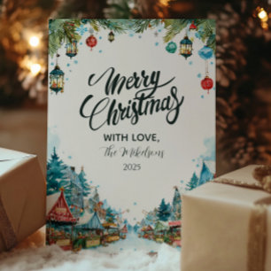 Charming Snowy Hütten Weihnachten