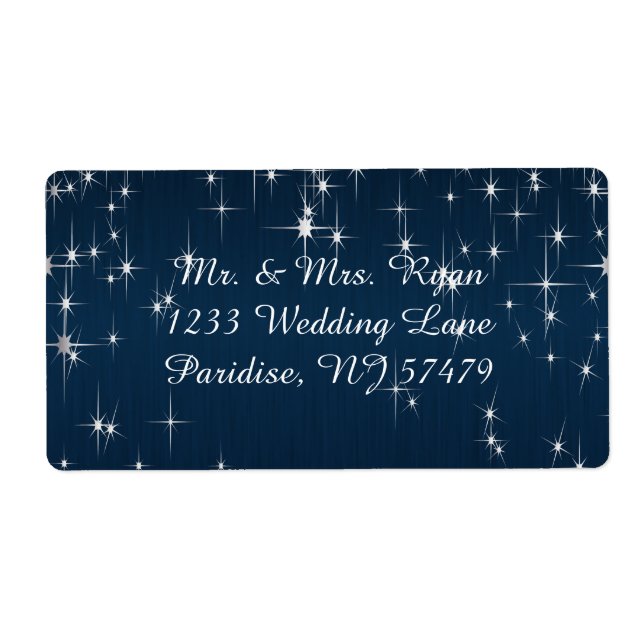 Charming Star Struck Wedding | Navy Blue (Vorne)
