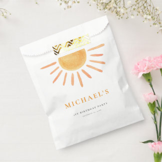Charming Sun Birthday Geschenktütchen