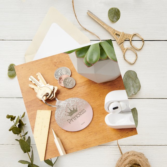 Charming Tiara, Prinzessin, Glitzer Bokeh Schlüsselanhänger (Von Creator hochgeladen)