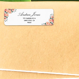 Charming Watercolor Floral Garden Baby Shower