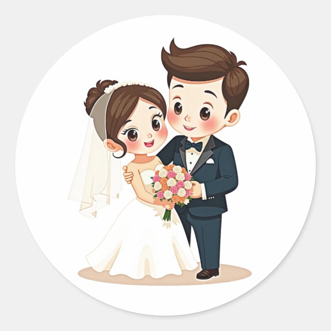 Charming Wedding Stickers (Vorderseite)