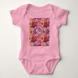 Charming Wildblume Baby Girl Strampler