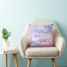 Charming Wohngestaltung Blue Hydrangea Kissen