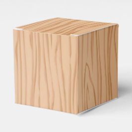 Charming Wood Pattern Celebration Classic Geschenkschachtel