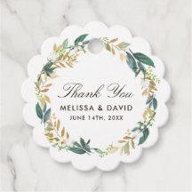 Charming Woodland Floral Gefälligetags