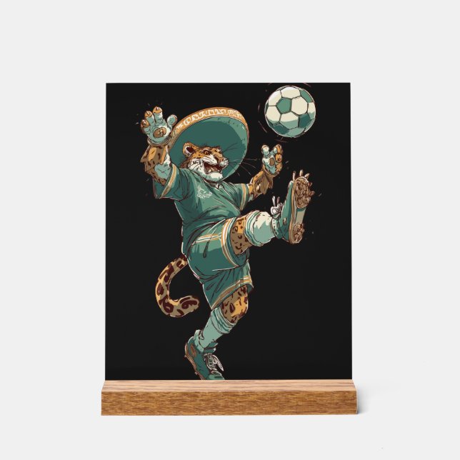Charro Jaguar Striker Acrylschild (Vorderseite)