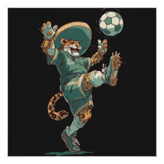 Charro Jaguar Striker Poster