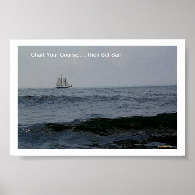Chart Your Course Poster (Vorne)