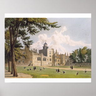 Charter House from the Play Ground, from 'History Poster