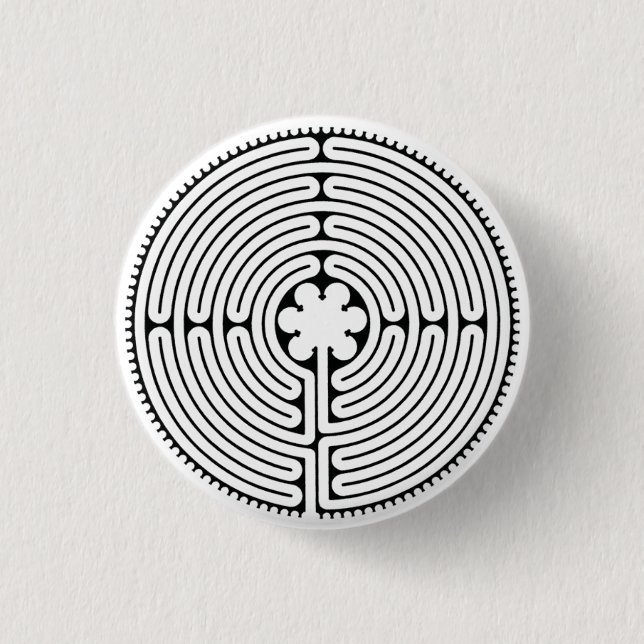 Chartres Button (Vorderseite)