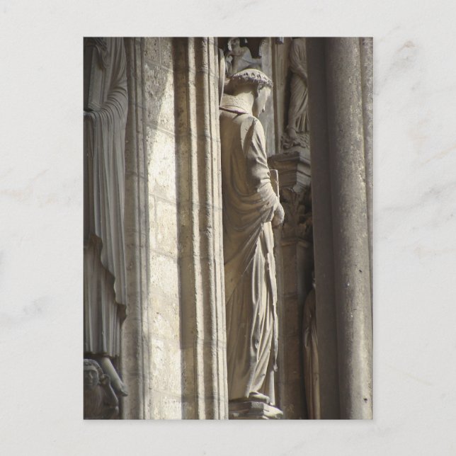 Chartres Cathedral Postkarte (Vorderseite)