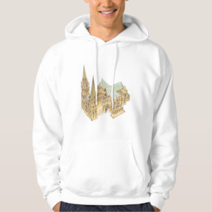 Chartres-Kathedrale. Frankreich Hoodie