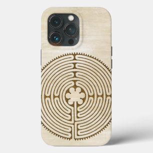 Chartres Labyrinth - Spirituelles Symbol Antique 1 Case-Mate iPhone Hülle