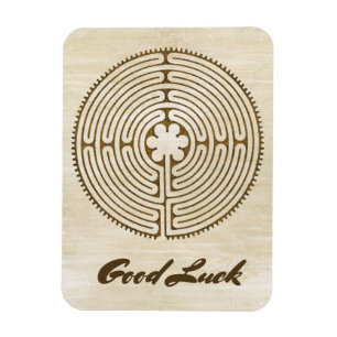 Chartres Labyrinth - Spirituelles Symbol Antique 1 Magnet